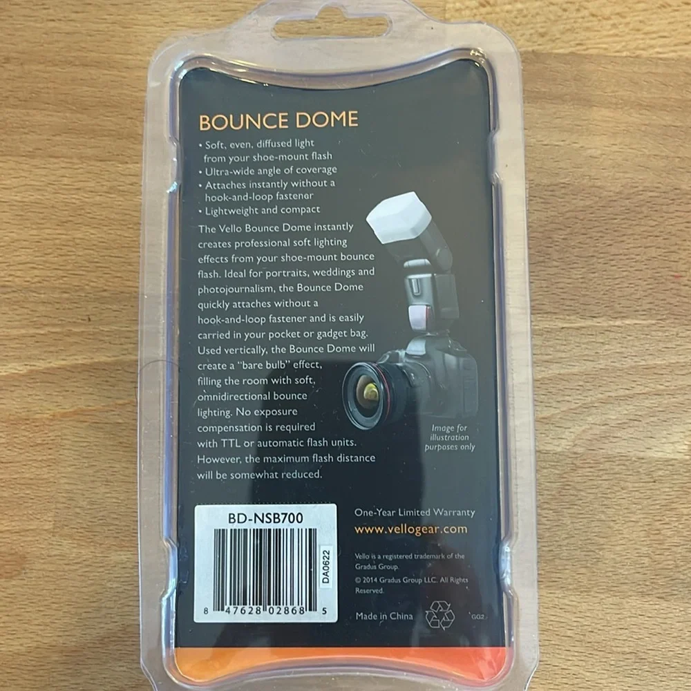 Brand new inbox, bound, stone, professional flash diffuser for Nikon SB 700